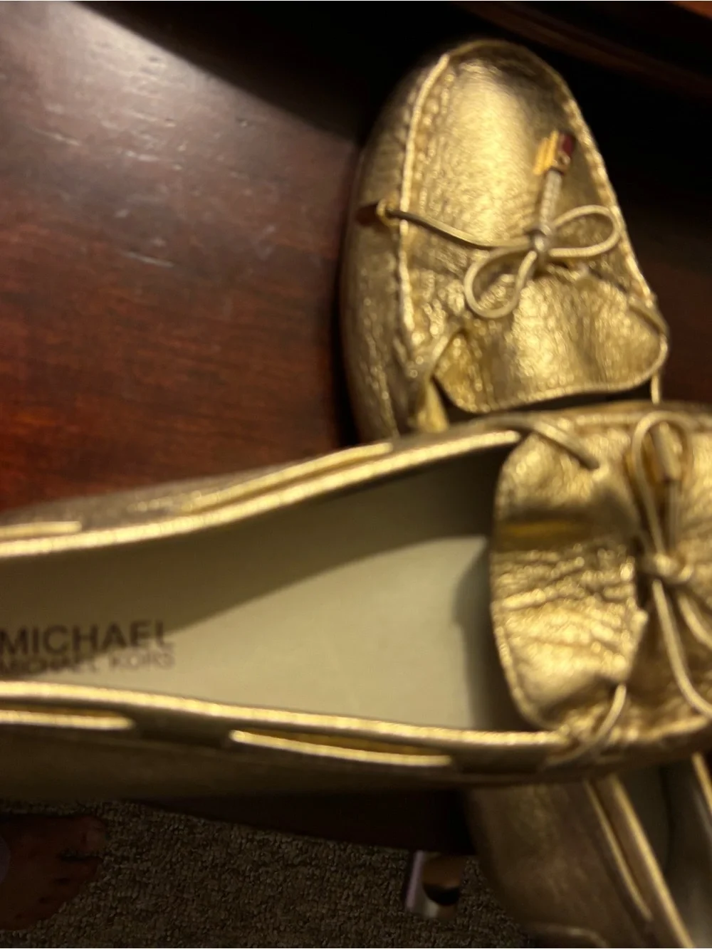 Michael Kors classic metallic